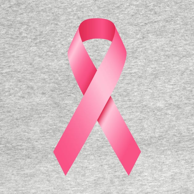 Breast Cancer awareness pink ribbon by pickledpossums